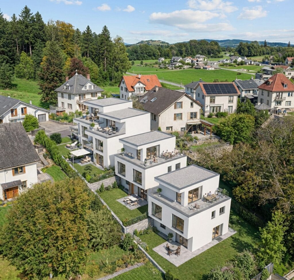 Neubau  5.5 Zimmer Seon – Panoramaview